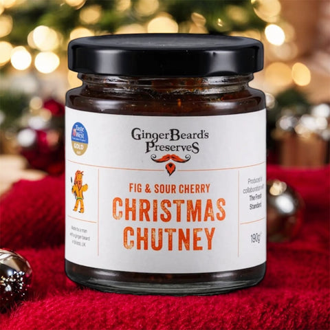 Fig & Sour Cherry Christmas Chutney